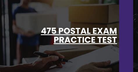 is the post office assessment test hard|475 postal exam practice test.